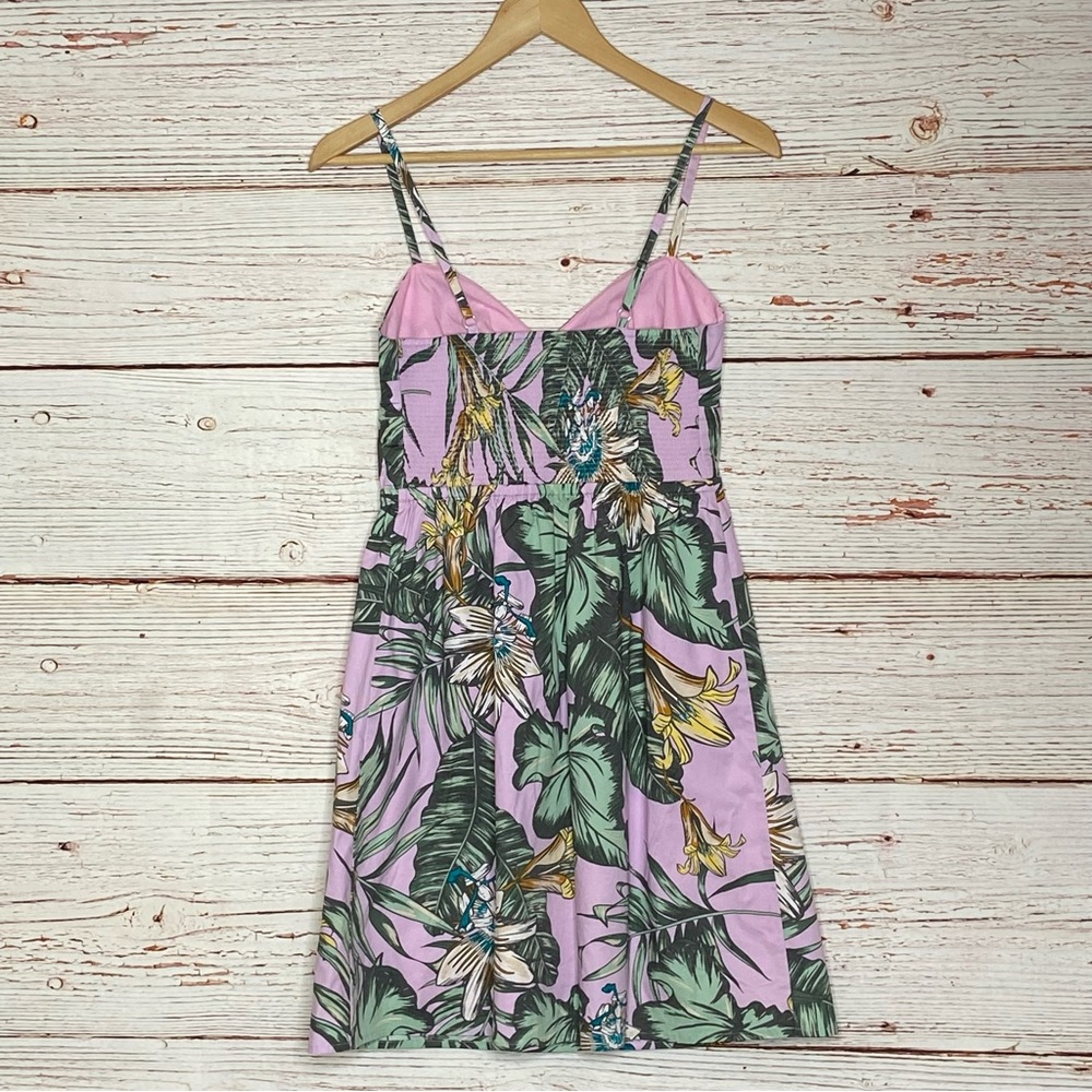 J Crew Factory Floral Print Poplin Cami Dress Sz XS - Picture 7 of 16